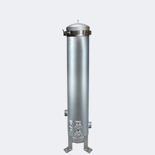 CORE 3 Round Filter Housing in 316L Stainless Steel with 2" Ports