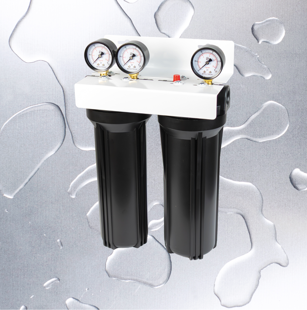 SPECTRUM Aqualyze Double System Black Large Diameter 10"