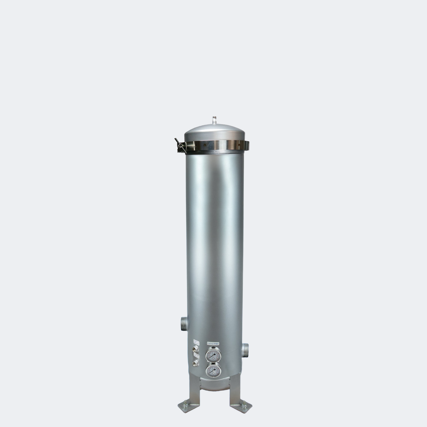 CORE 5 Round Filter Housing in 316L Stainless Steel with 2" Ports