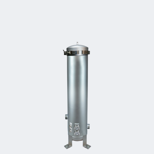 CORE 5 Round Filter Housing in 316L Stainless Steel with 2" Ports