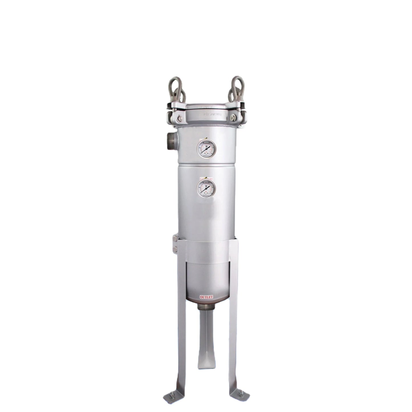 PLUS Stainless Steel Filter Bag Housing Size 1 (16") With 2" Ports