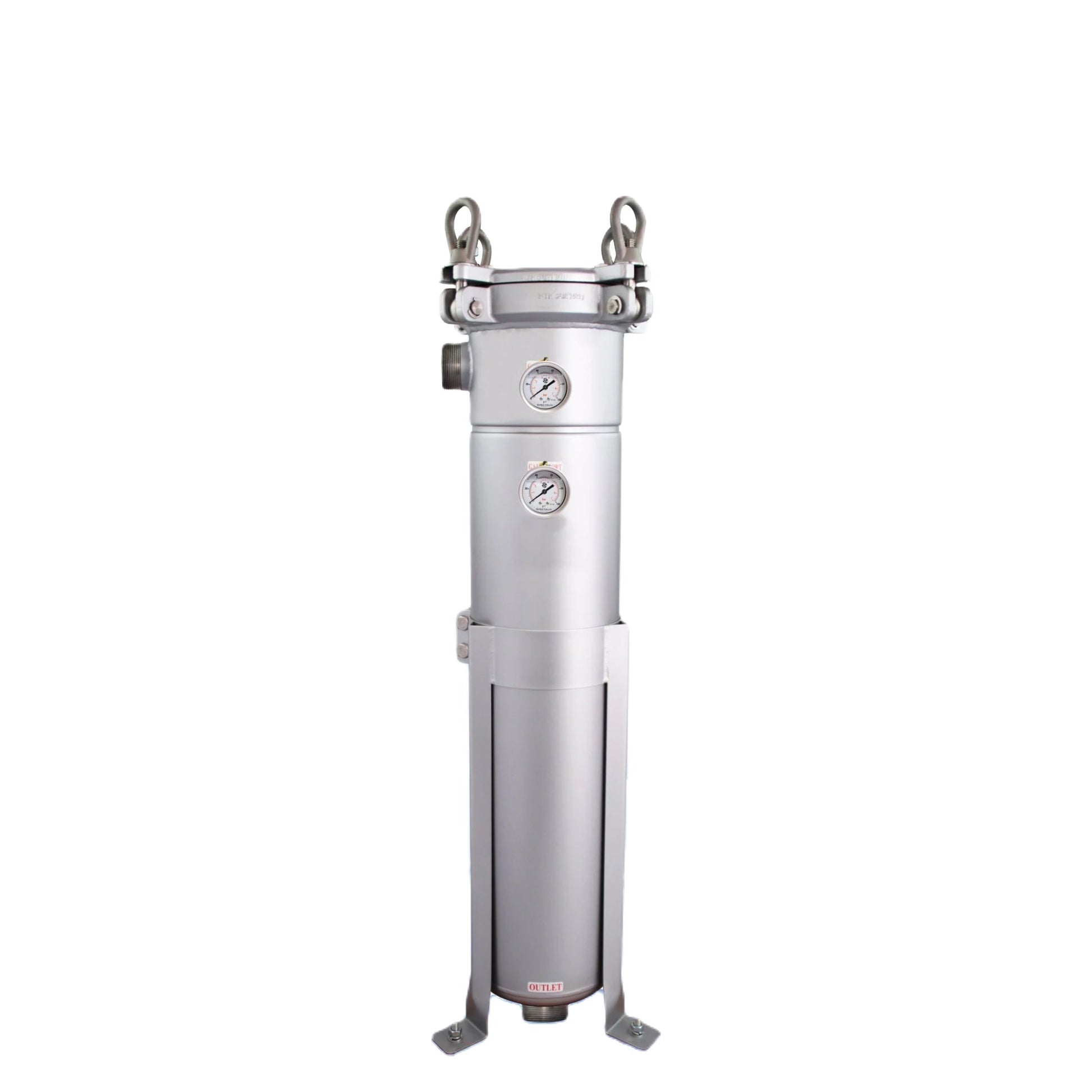 PLUS Stainless Steel Filter Bag Housing Size 2 (32") With 2" Ports