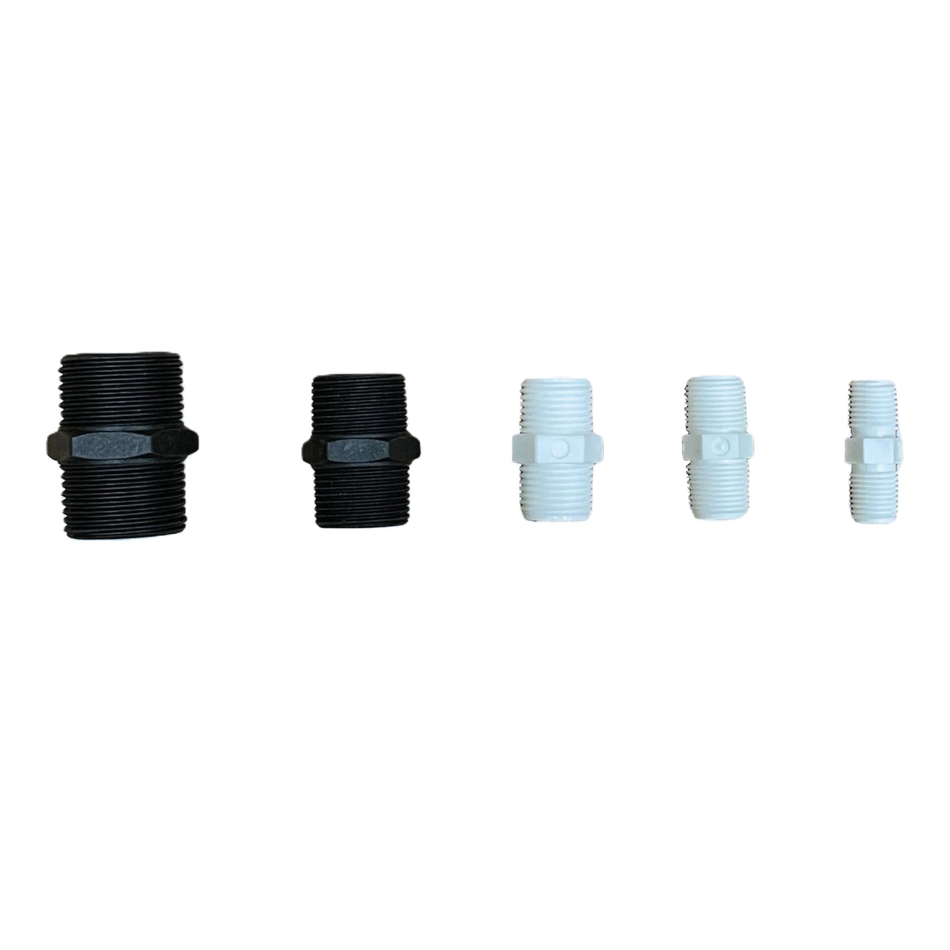 CORE 3/8" Plastic Nipple NPT White