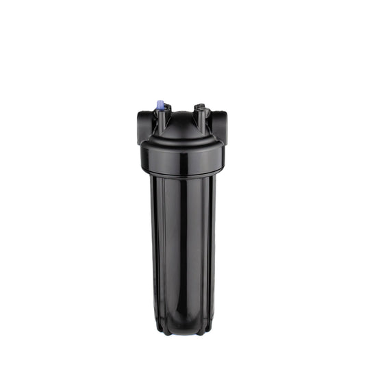 CORE Black Filter Cartridge Housing PRV 10" Regular (2.5") With 3/4" Ports