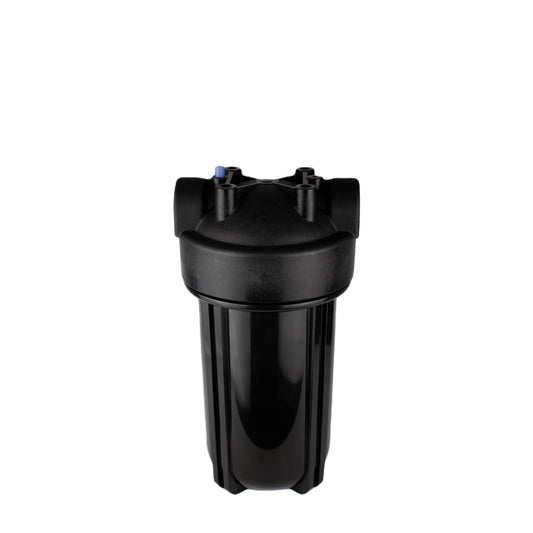 CORE Black Filter Cartridge Housing  10" Large Diameter (4.5") With 1" Ports