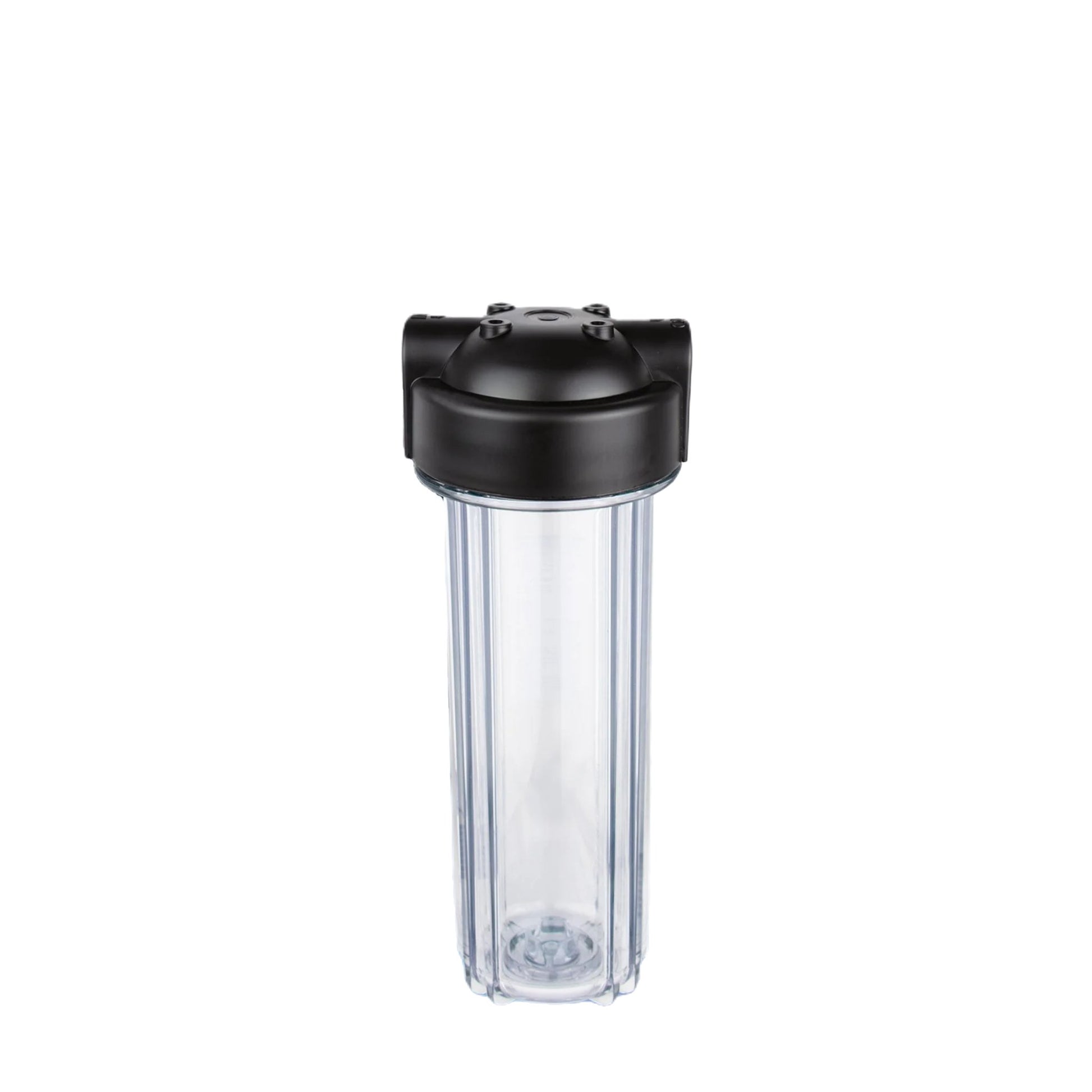 CORE Clear Filter Cartridge Housing  10" Regular (2.5") With 3/8" Ports