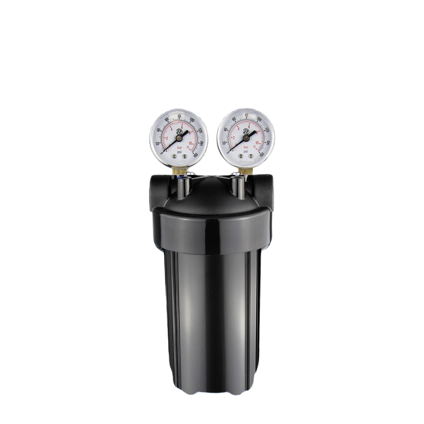 CORE Single Plastic Filter Housing System 10" Large Diameter (4.5") With 1" Ports