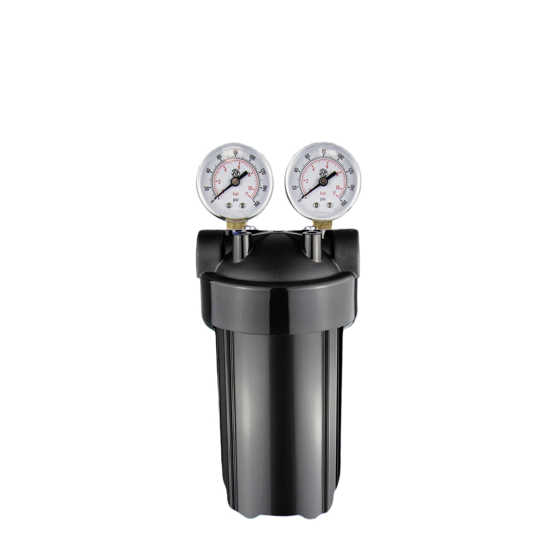 CORE Single Plastic Filter Housing System 10" Large Diameter (4.5") With 1" Ports