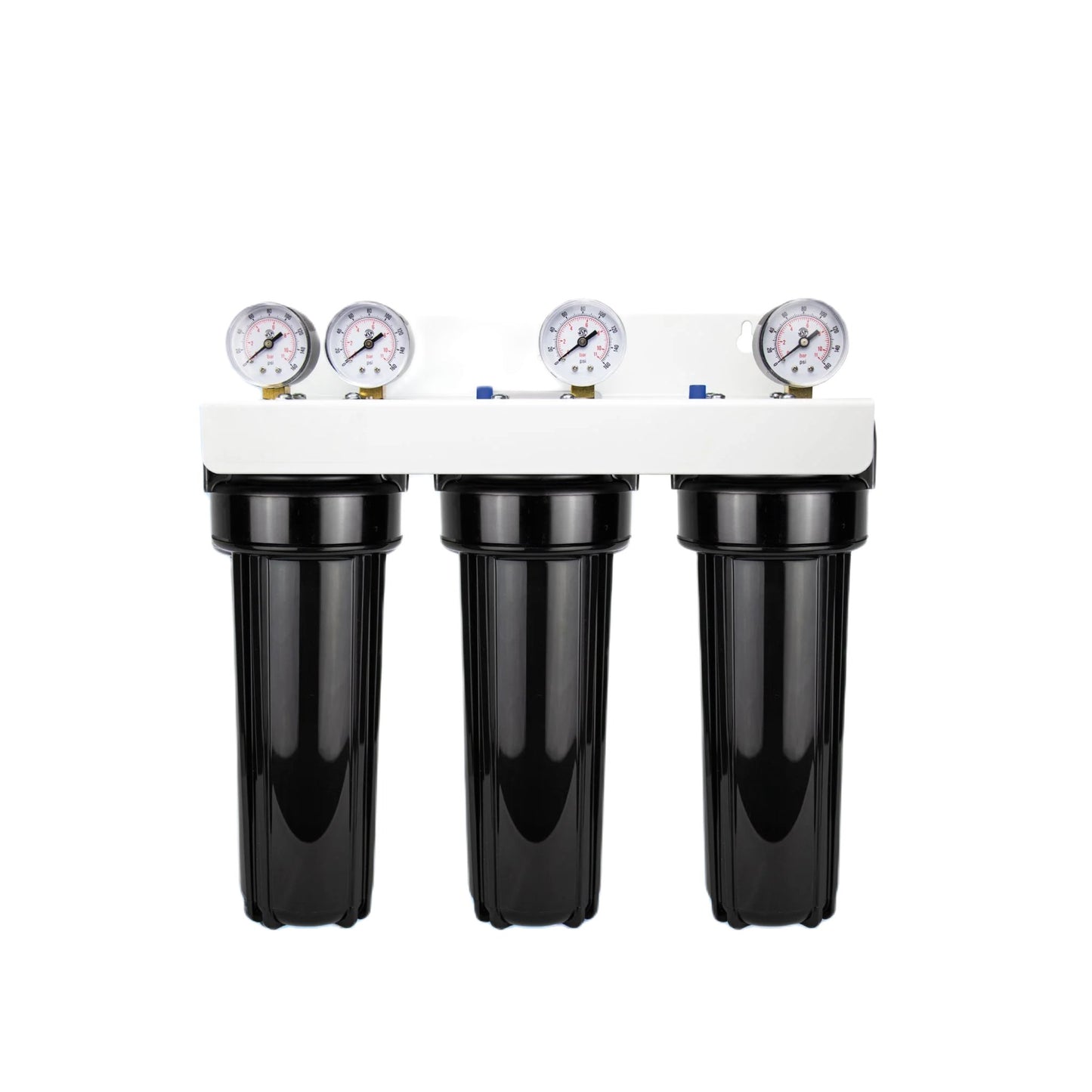 CORE Triple Plastic Filter Housing System 10" Regular (2.5") With 3/8" Ports