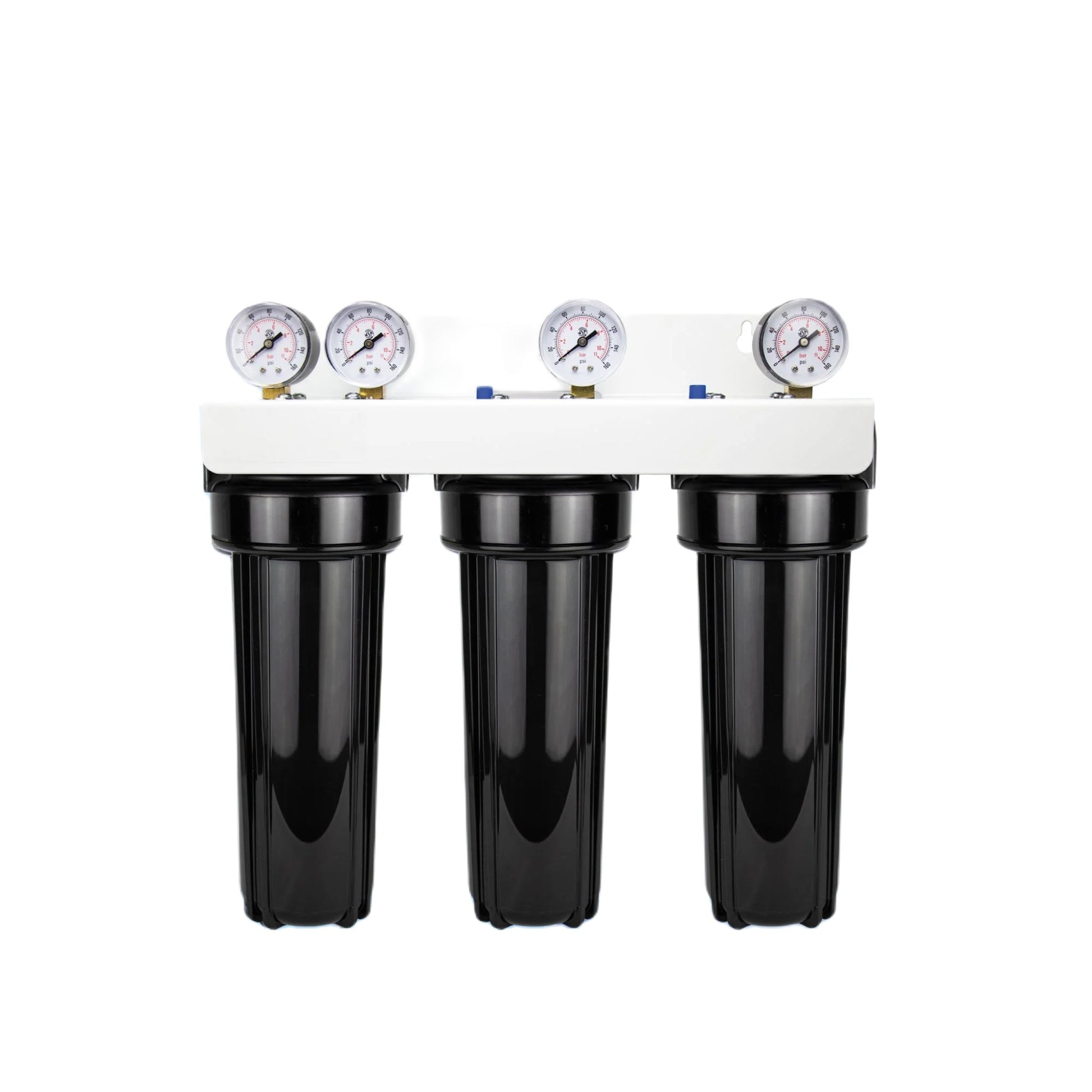 CORE Triple Plastic Filter Housing System 10" Regular (2.5") With 3/8" Ports