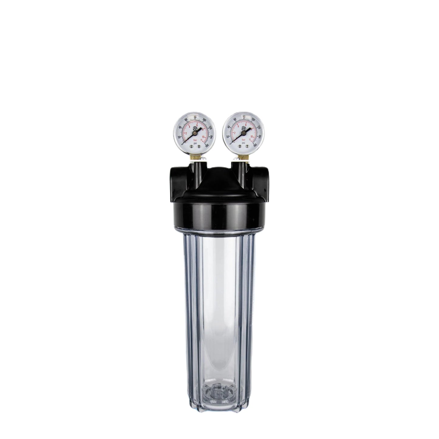 CORE Single Plastic Filter Housing System 10" Regular (2.5") With 3/8" Ports