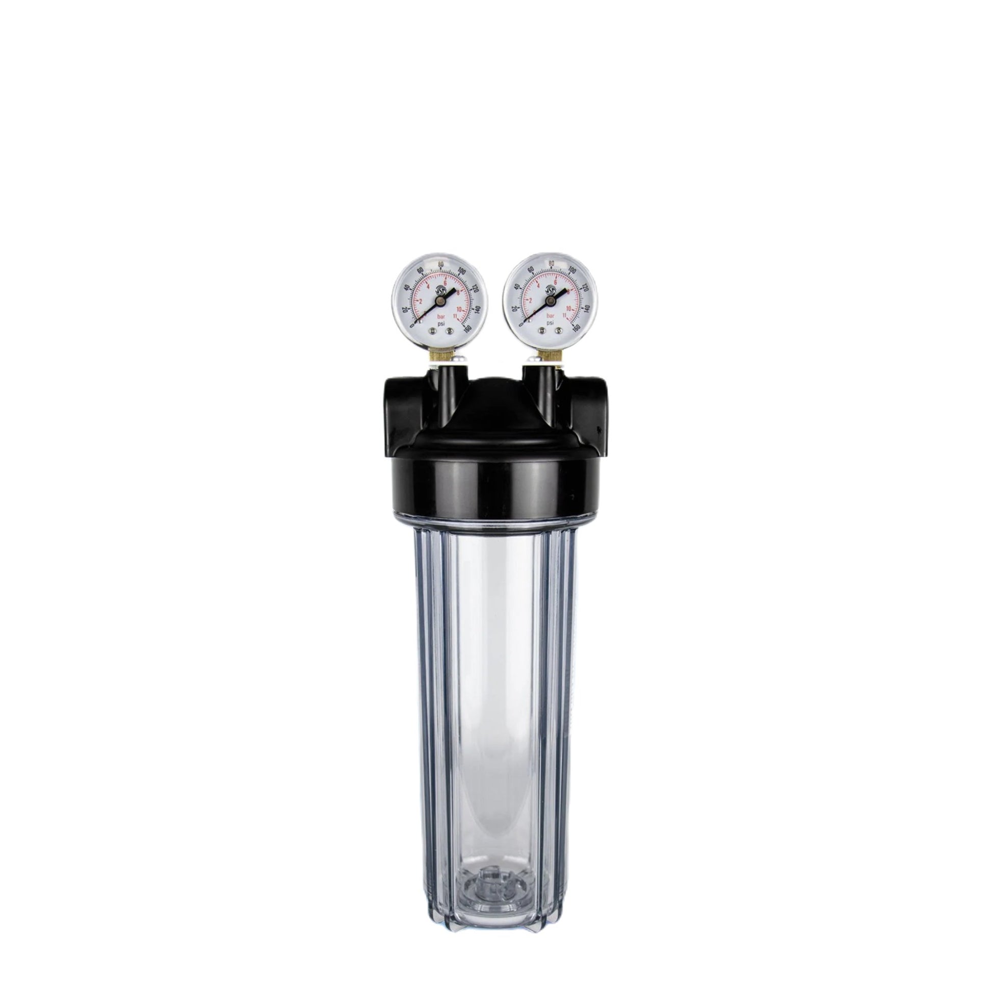 CORE Single Plastic Filter Housing System 10" Regular (2.5") With 3/8" Ports