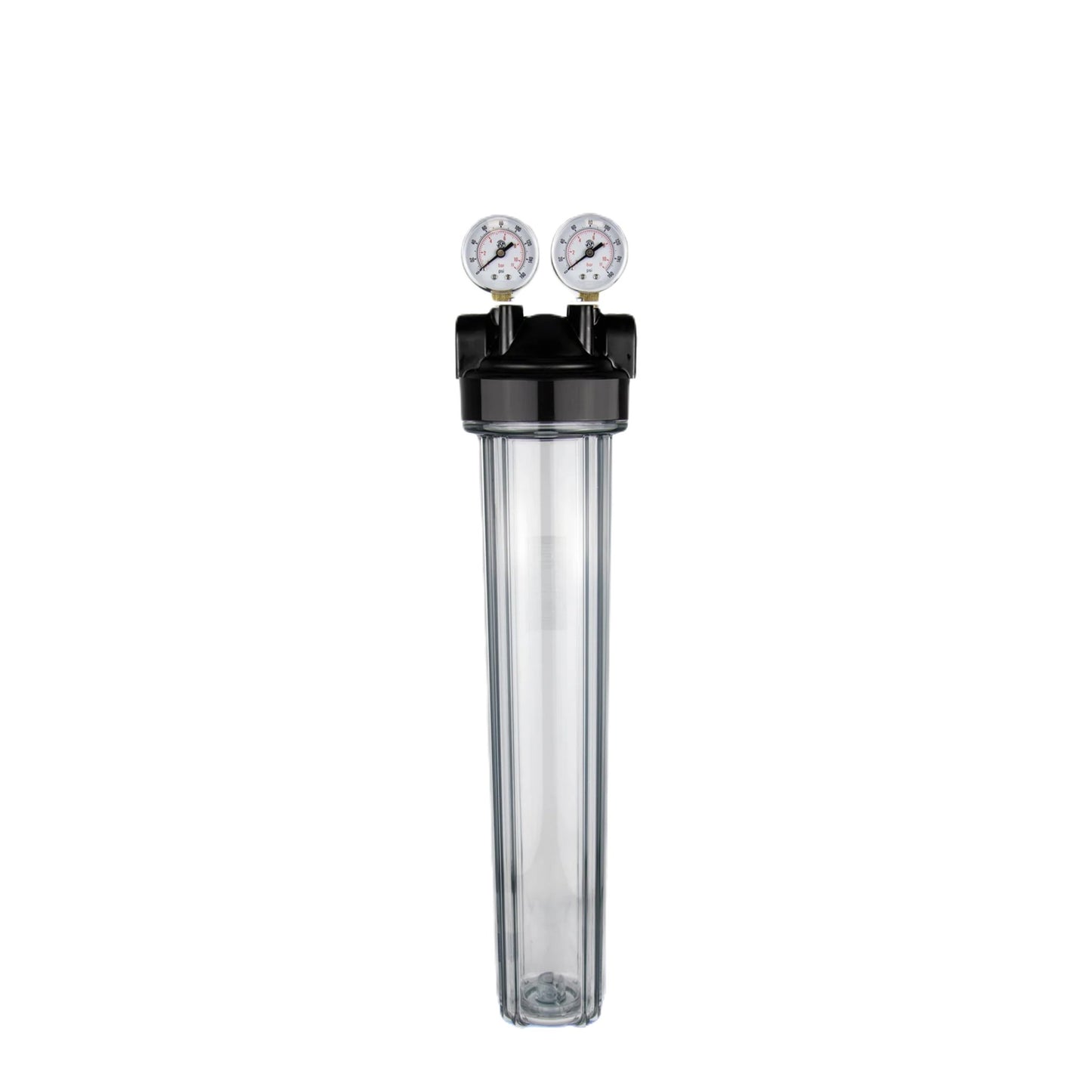 CORE Single Plastic Filter Housing System 20" Regular (2.5") With 3/4" Ports
