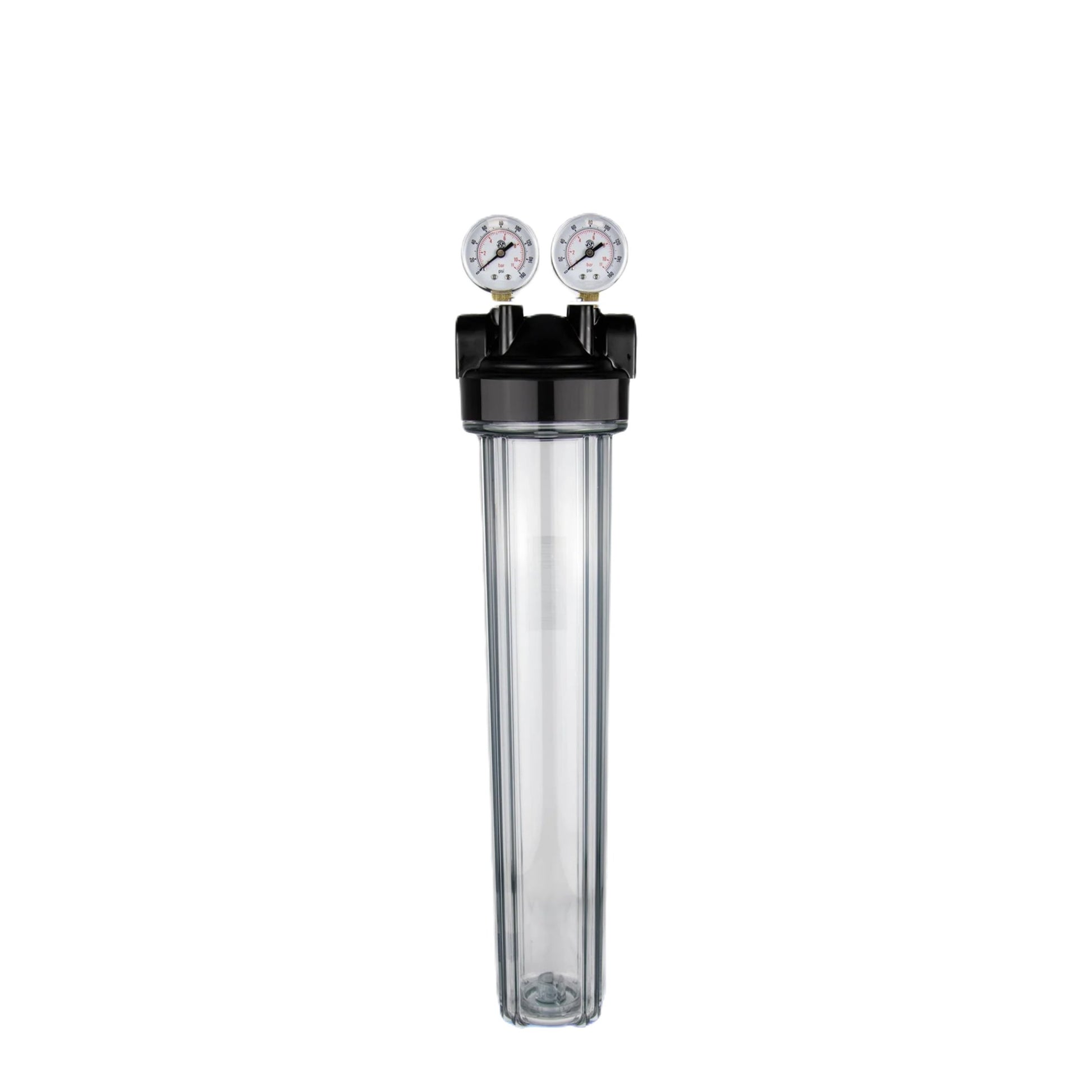 CORE Single Plastic Filter Housing System 20" Regular (2.5") With 3/4" Ports