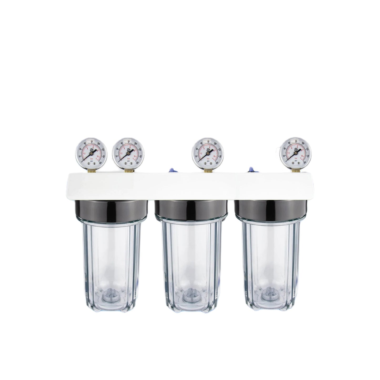CORE Single Plastic Filter Housing System 10" Large Diameter (4.5") With 1" Ports