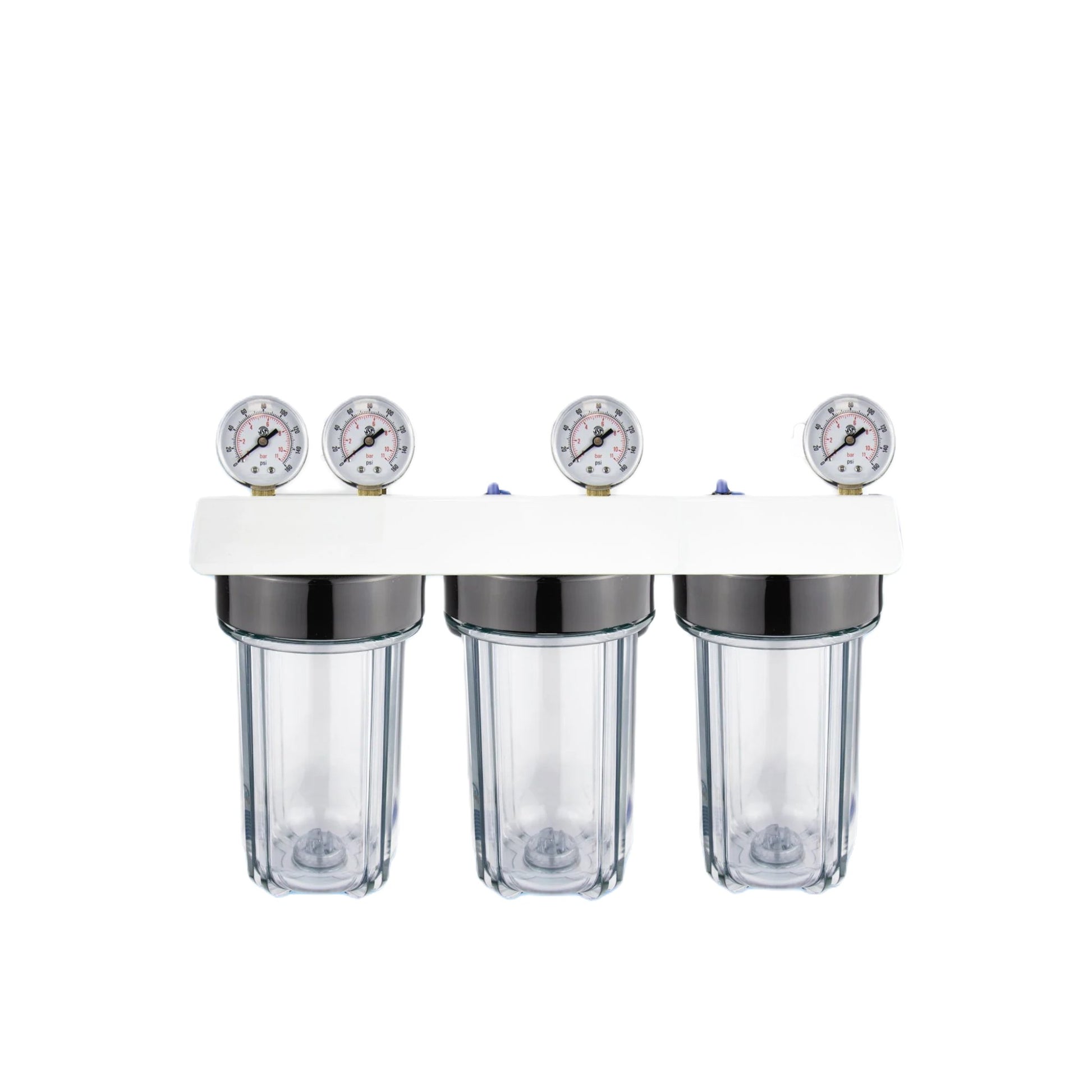 CORE Single Plastic Filter Housing System 10" Large Diameter (4.5") With 1" Ports