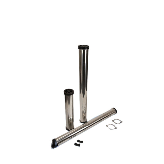 VALUE  304L Stainless Steel Reverse Osmosis Membrane Housing 4" x 40"  1/2" x 3/4" Ports