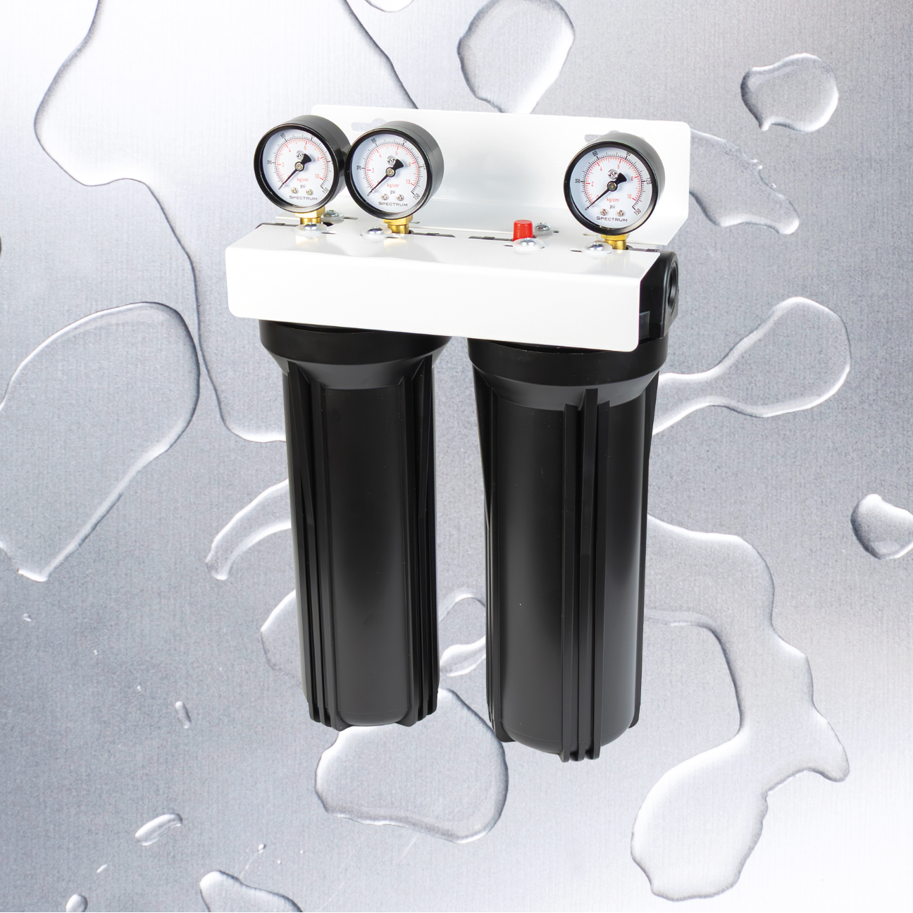 SPECTRUM Aqualyze Double System Black Large Diameter 20"