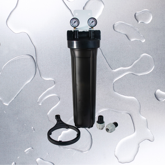 SPECTRUM Aqualyze Single System Black Large Diameter 10"