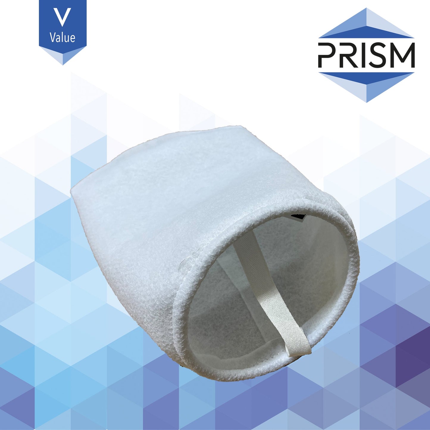 VALUE Bag Filter Polypropylene 75¬µm Size 1 (16") Polypropylene Neck Ring