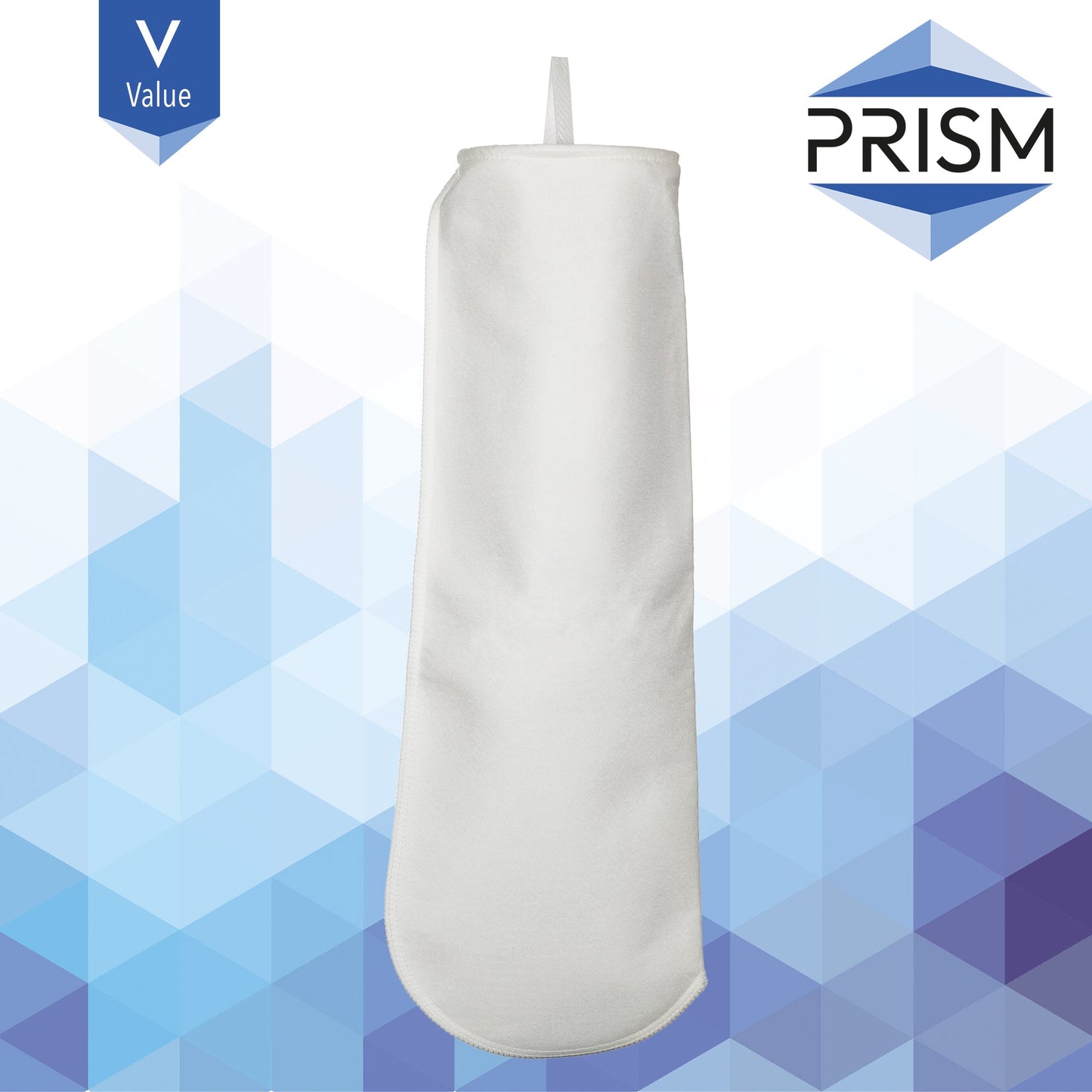 VALUE Bag Filter Polypropylene 5¬µm Size 2 (32") Polypropylene Neck Ring