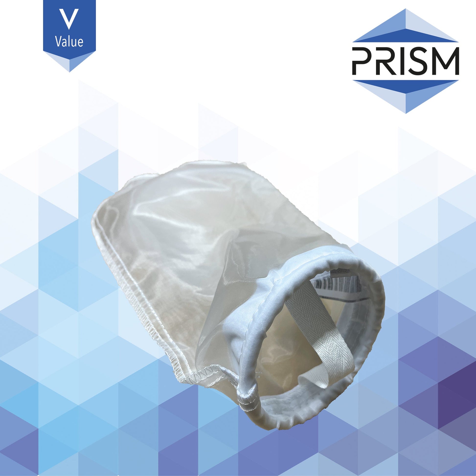 VALUE Bag Filter Nylon 800¬µm Size 4 (14") Polypropylene Neck Ring