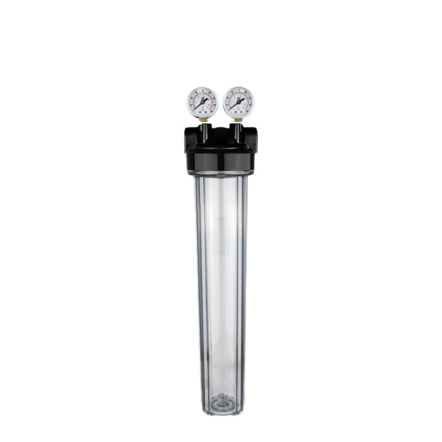 CORE Single Plastic Filter Housing System 20" Regular (2.5") With 3/4" Ports