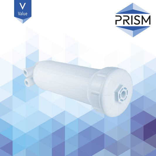 CORE  Polypropylene Reverse Osmosis Membrane Housing 1.8" x 12"  1/4" Ports