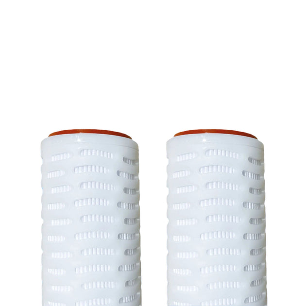 PLUS Pleated Filter Polypropylene 5¬µm 19 1/2 - 20" Regular (2.5") Silicone Gaskets 