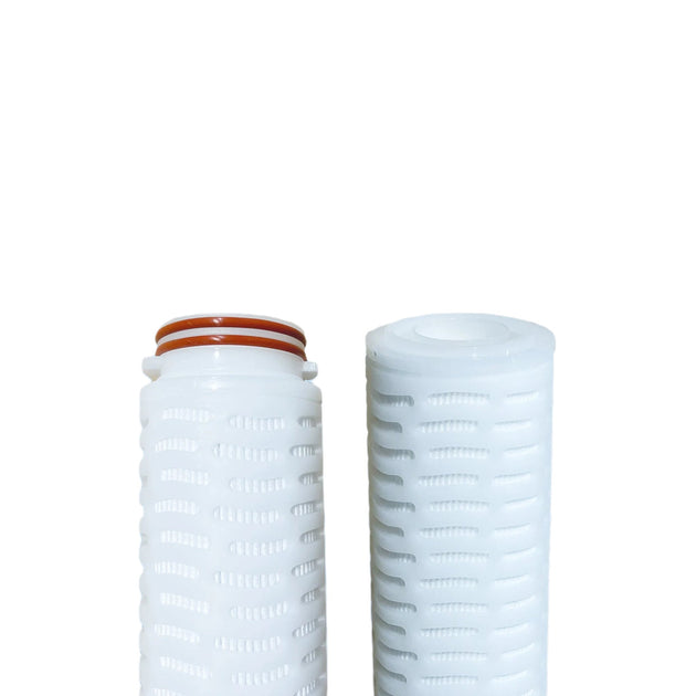 PLUS Pleated Filter Polypropylene 5¬µm 9 3/4 - 10" Regular (2.5") 226 / SOE Silicone O'Rings